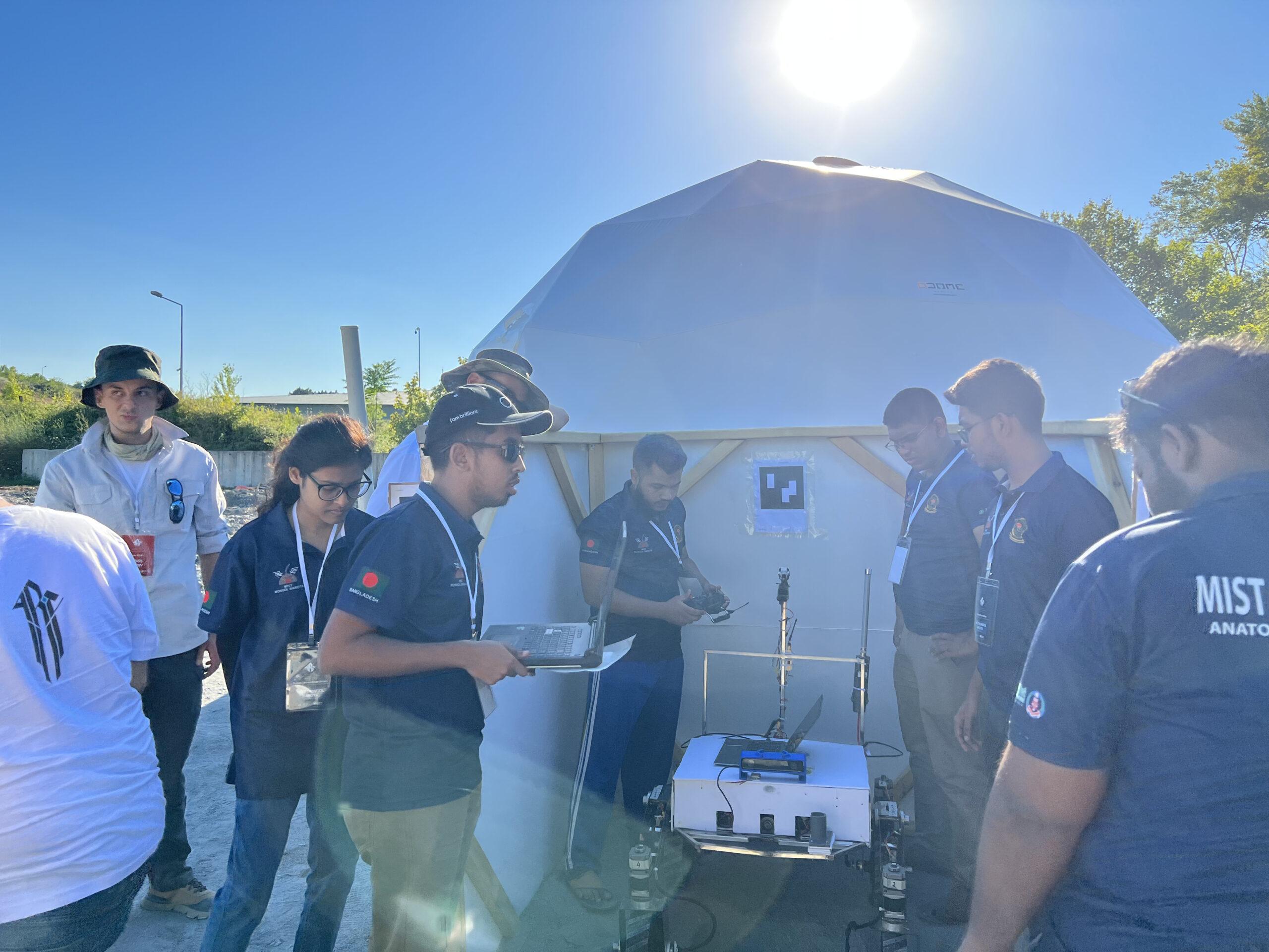 Calibrating the steering angles, Checking if all the encoder in the Fedback loop are working